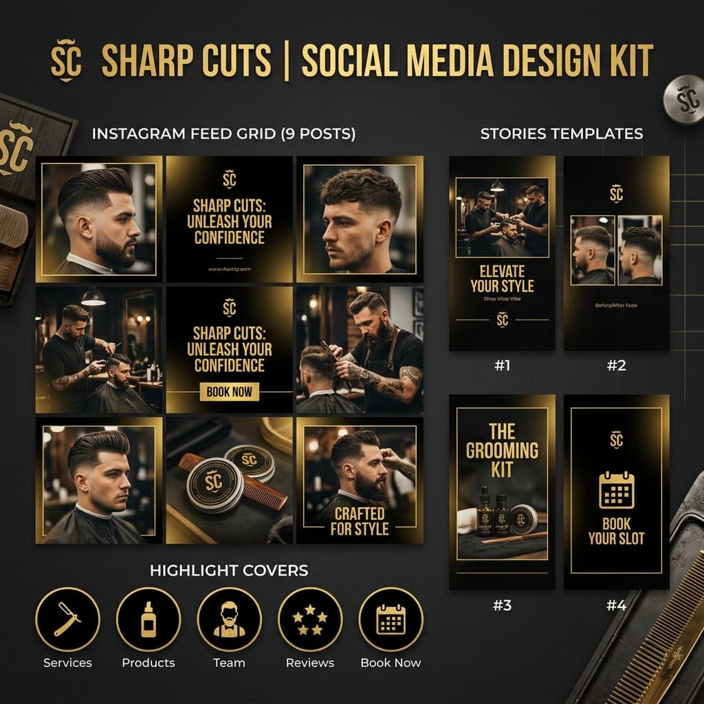 Sharp Cuts: Social Media Kit